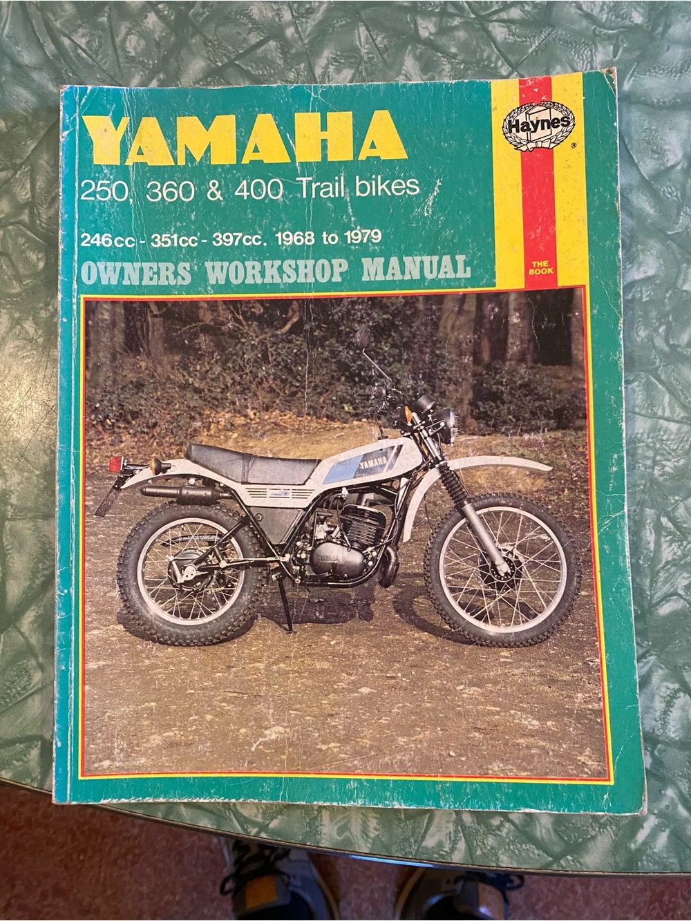 Yamaha 250, 360 & 400 TrYamaha 250, 360 & 400 Trail Bikes Owners Workshop Manual